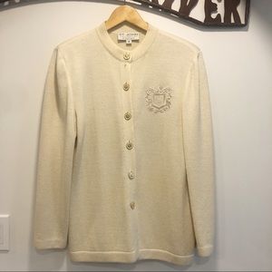 ST JOHN collection jacket embroidered